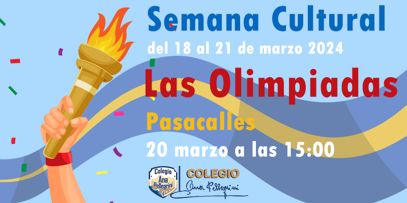 SEMANA CULTURAL- Del 18 al 21 de marzo